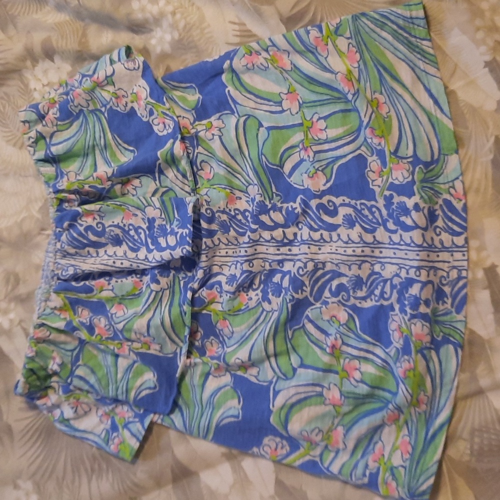 Lilly Pulitzer strapless top